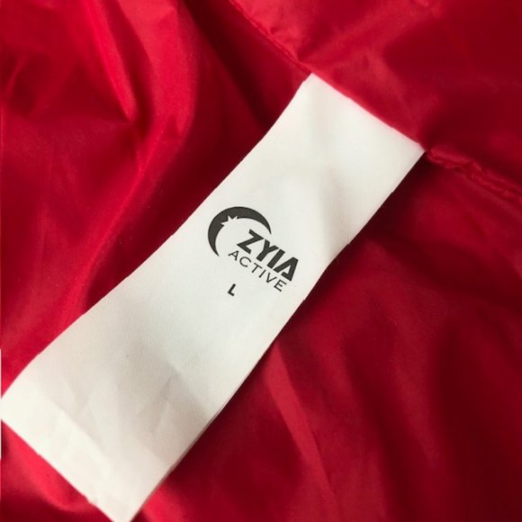 SALE 2 for $26 / 3 for $33 - Zyia Red Alpine Down Vest / Puffer Size Large - Picture 9 of 10